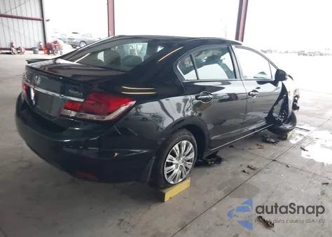 2013 Honda Civic Lx из США, поврежденный, VIN 19XFB2F58DE083032